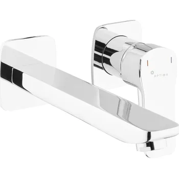 Vodovodní baterie Umyvadlová baterie Optima Cube Way včetně podomítkového tělesa chrom CU101 - CU101