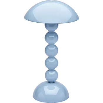 Lampička Addison Ross Bezdrátová dobíjecí LED lampa Bobbine, 30 cm, světle modrá LT1010