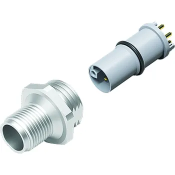 Binder 99 0641 20 05 Konektor M12 pro montáž na panel, kontakty: M16x1,5, nestíněný, THR, IP67, UL