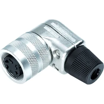 Rozvaděč Binder 99 0164 10 19 Úhlový konektor M16, kontakty: 19 (19-a), 4,0-6,0 mm, stíněný, pájený, IP40
