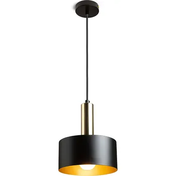 GIULIA 20 závěsná černá/zlatohnědá mosaz 230V LED E27 15W