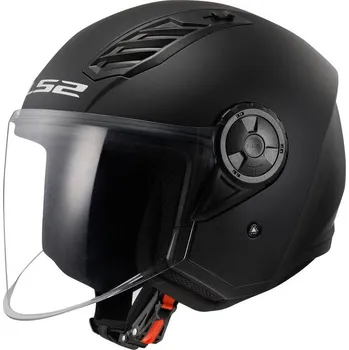 Helma na motorku LS2 přilba AIRFLOW II OF616 Solid matt black - 2XL