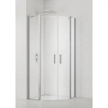Sprchový kout čtvrtkruh 80x80 cm SAT Fusion SATFUSP80CRT - SATFUSP80CRT