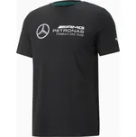 MERCEDES triko PUMA Essentials Logo black - XS