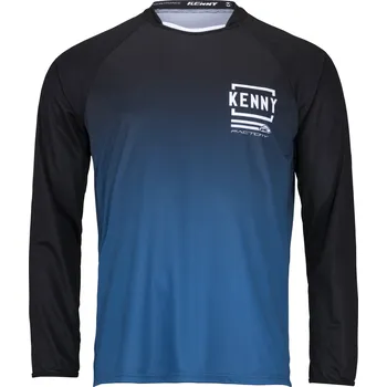 cyklistický dres KENNY cyklo dres FACTORY 22 black/navy - S