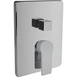 Mereo Sprchová podomítková baterie s přepínačem, Dita, Mbox, hranatý kryt, chrom - CBE60106DC