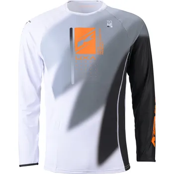 cyklistický dres KENNY dres TITANIUM 24 tones white - XL