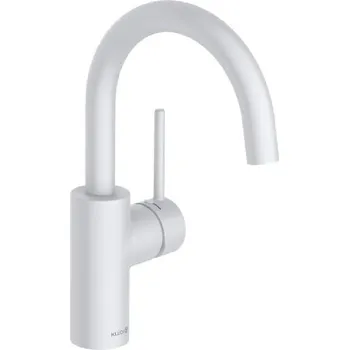 Vodovodní baterie Kludi Umyvadlová baterie, matná bílá - 380285376