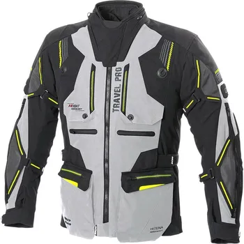 Moto bunda BÜSE bunda TRAVEL PRO black/light grey - 56