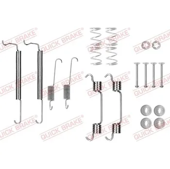 Brzdový systém Sada příslušenství brzdových čelistí QUICK BRAKE 105-0043 QB