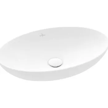 Villeroy & Boch Umyvadlo na desku, 56x38 cm, s přepadem, CeramicPlus, alpská bílá - 4A4700R1