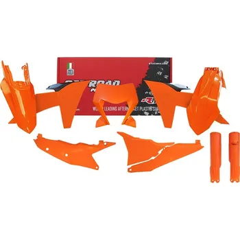 RTECH sada plastů KTM oranžovo-černá 7 dílů