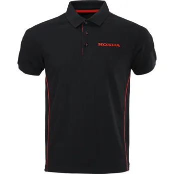 HONDA polo triko PADDOCK black/red - S