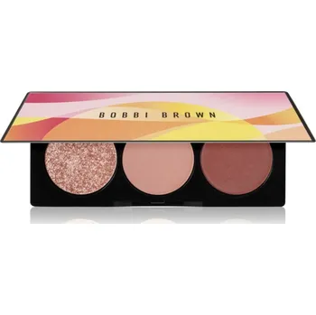 Přípravek na oči Bobbi Brown Sunkissed Glow The Essential Eyeshadow Trio paletka očních stínů odstín Golden Hour​​ 4.4 g