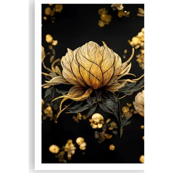 Obraz Obraz plakát do obýváku ložnice 61x91 květinový foto plakát na zeď bez rámu