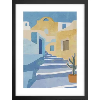 Obraz Obraz plakát v černém rámu do obýváku 30x40 cm, foto plakáty na zeď