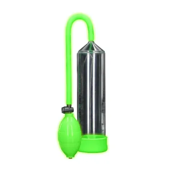 Vakuová pumpa Ouch! Glow in the Dark Classic Penis Pump
