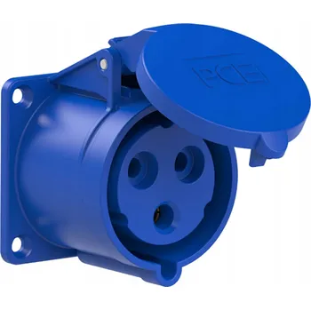 Elektrická zásuvka Elektrická Zásuvka hermetická Pce modrá