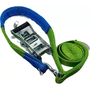 Upínací popruh Upínací kurt skrz disk 1,5t s ochraným obšitím - sada 4 ks