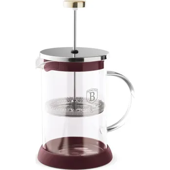 Kávovar BERLINGERHAUS Konvička na čaj a kávu French Press 600 ml Leonardo Collection BH-8584