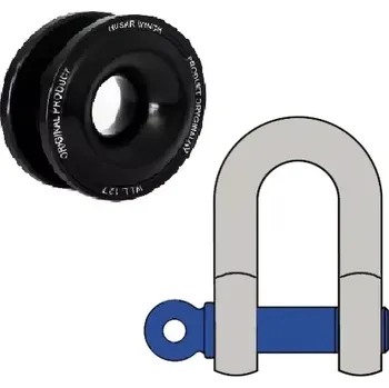 Jištění Kladka pro syntetické lano 12t