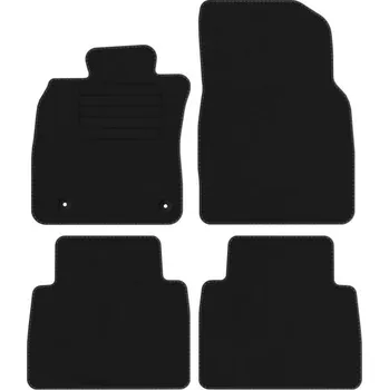 autokoberec Kobercové rohože Edecor velurové 4 ks