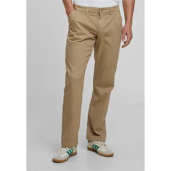 Pánské kalhoty Pleated Twill Pants - unionbeige 36