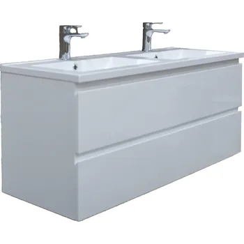 Koupelnový nábytek Koupelnová skříňka s umyvadlem SAT B-Way bílá lesk BWAY2120WU - BWAY2120WU