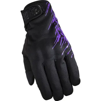 Rukavice LS2 JET LADY GLOVES PURPLE - L