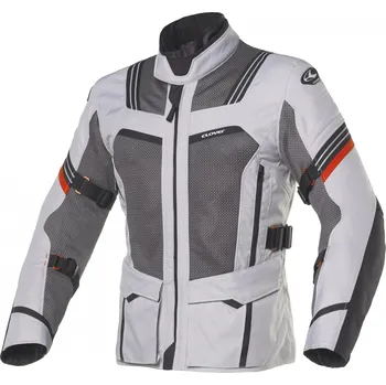 Moto bunda CLOVER bunda VENTOURING-3 WP AIRBAG dámská black/grey - S