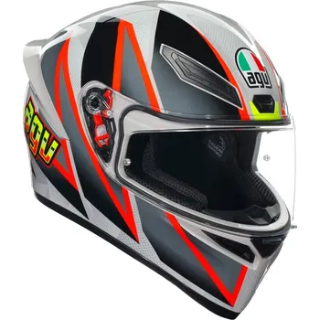 Helma na motorku AGV přilba K-1 S Blipper grey/red - L