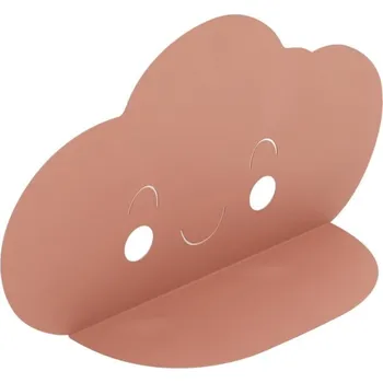 Obraz KOVOVÁ POLICE DO DĚTSKÉHO POKOJE RŮŽOVÁ PRO DĚTI 40 x 11 x 22 OBLÁČEK