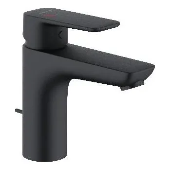 Vodovodní baterie Kludi Umyvadlová baterie, s výpustí, EcoPlus, matná černá - 402933975