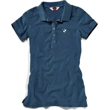 BMW polo triko LOGO dámské blue - XS