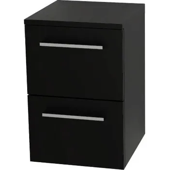 Kotel Mereo Bino koupelnová skříňka spodní 50 cm, Multidecor, Černá Supermat - CN694CIPM