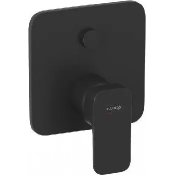 Vodovodní baterie Kludi Baterie pod omítku pro 2 spotřebiče, matná černá - 427633975