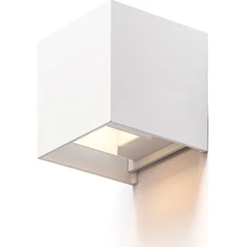 Nástěnné svítidlo TITO SQ DIMM nástěnná bílá 230V LED 2x3W IP65 3000K
