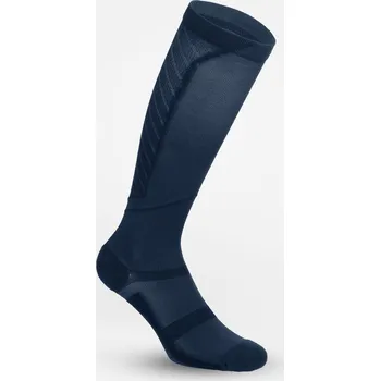 Pánské ponožky DECATHLON Kompresní podkolenky modré L MODRÁ