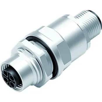 Rozvaděč Binder 09 5270 10 03 Průchodka M12 pro rozváděč, kontakty: M12x1.0, stíněný, zásuvný, IP67, UL, 2+PE, stíněný, zásuvný.