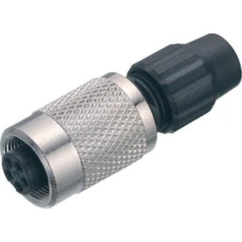 elektrický kabel Binder 99 0072 102 02 Kabelový konektor M9 samice, kontakty: 2, 4,0-5,0 mm, nestíněný, pájený, IP40