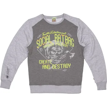 Pánská mikina YAKUZA mikina YPS 3320 grey - 2XL