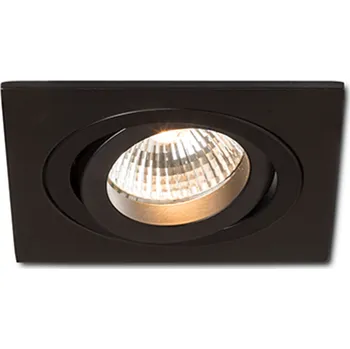 Bodové svítidlo PASADENA GU10 SQ I zápustná černá 230V LED GU10 7W