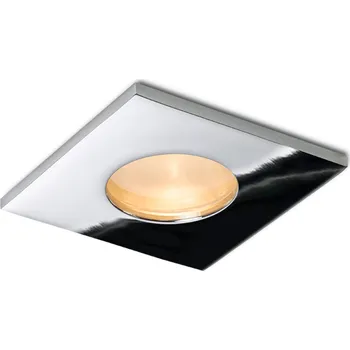 Bodové svítidlo SPLASH SQ zápustná chrom 230V LED GU10 8W IP65