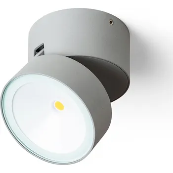 Venkovní osvětlení FLAVIO R přisazená světle šedá 230V LED 6W 110° IP54 3000K