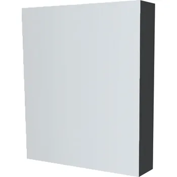 Koupelnový nábytek Mereo Koupelnová skříňka zrcadlová 60 cm, galerka, 1x dvířka levá, Multidecor, Šedý antracit - CN798G61SEAN