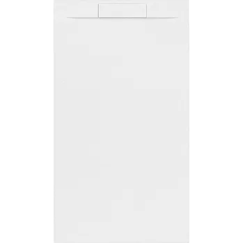 Sprchová vanička obdélníková SAT Fusion 160x90 cm litý mramor Blanco SATFU16090BL - SATFU16090BL