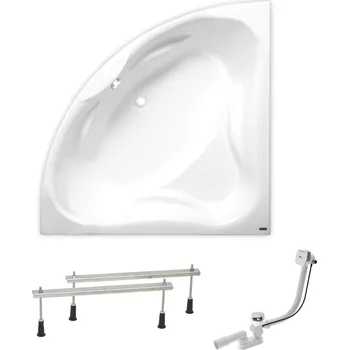 Rohová vana Laguna Cornelia 140x140 cm akrylát levá i pravá SIKOCO1400APN - SIKOCO1400APN