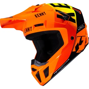 Helma na motorku KENNY přilba PERFORMANCE 23 orange - XS