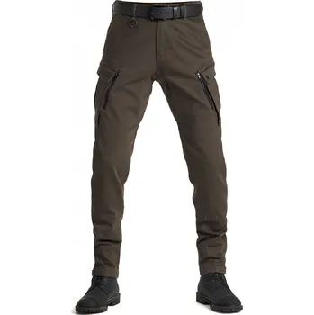 Moto kalhoty PANDO MOTO kalhoty jeans MARK KEV 02 Short olive - 36