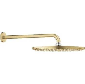 Sprchová hlavice Grohe Hlavová sprcha Cosmopolitan 310 s ramenem 38 cm, 1 proud, kartáčovaný Cool Sunrise - G26066GN0